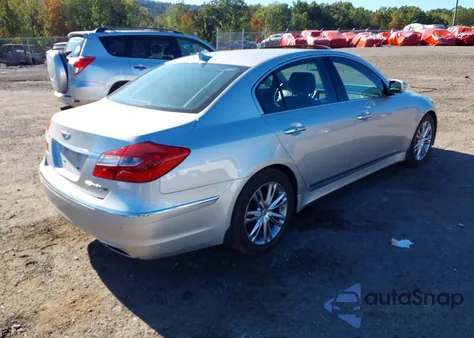 2012 Hyundai Genesis 4.6 из США, поврежденный, VIN KMHGC4DF3CU203128